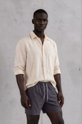 LINEN shirt unissex YELLOW